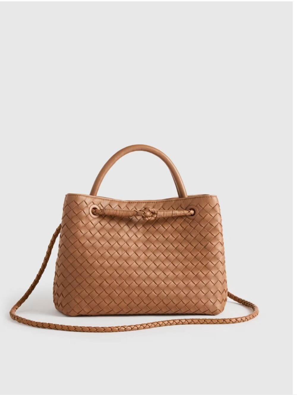 QUINCE Romy Handwoven Mini Satchel